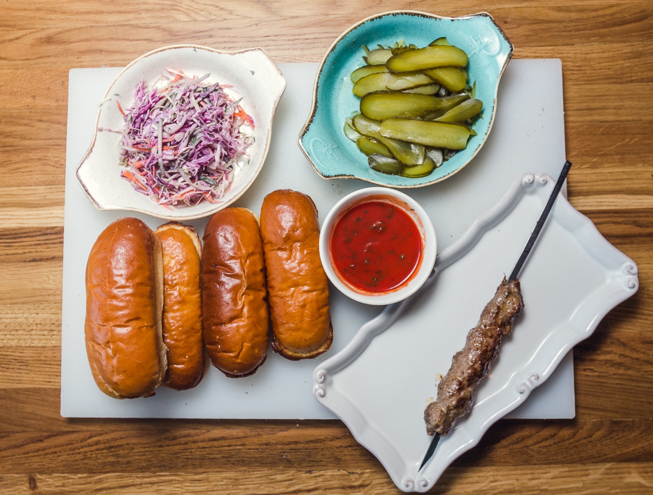 Кебаб-дог от бренд-шефа ресторана Kebab Lab - фотография № 1