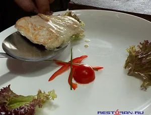 Ассорти из курицы от шеф-повара ресторана "Сардина" Марио Белла