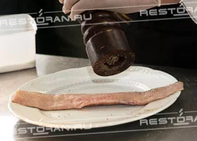 Стерлядь, запеченная с дымком, от Андрея Вайтовича