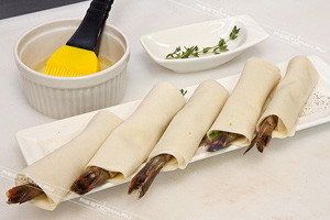 Креветки в хрустящем тесте с имбирем и кинзой в кисло-сладком соусе от шеф-повара ресторана "PrimaVera" - фотография № 13