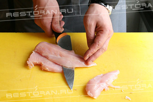 Салат из сельдерея с курицей от шеф-повара ресторана Александра Астахова - фотография № 5
