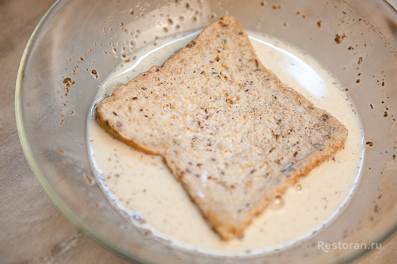 Французский тост из зернового хлеба с джемом - фотография № 4