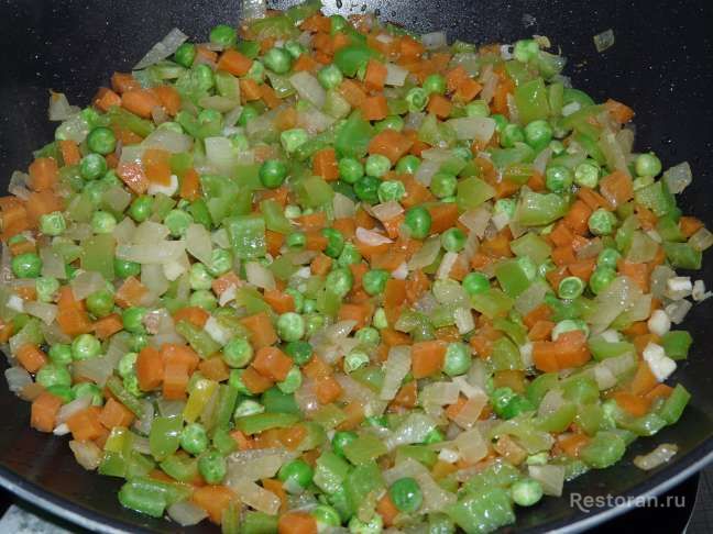 Рис со свининой и овощами - фотография № 8