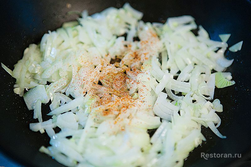Морепродукты в сливочном соусе с рисом по-восточному - фотография № 8