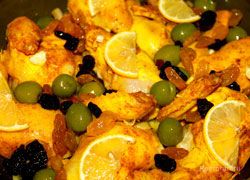Курица по-мароккански с лимоном и оливками - фотография № 7