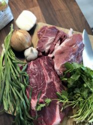 Перед тем как начать рубить мясо для начинки, очен...