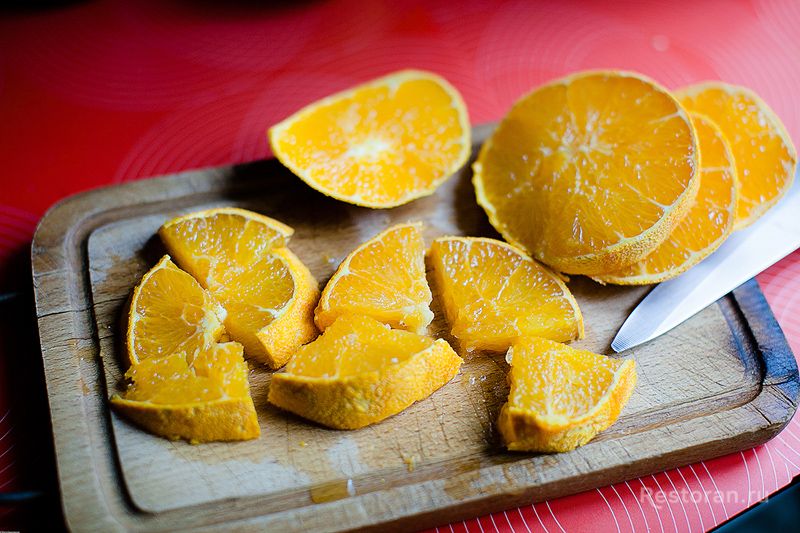 Холодный чай с апельсинами и мятой - фотография № 2