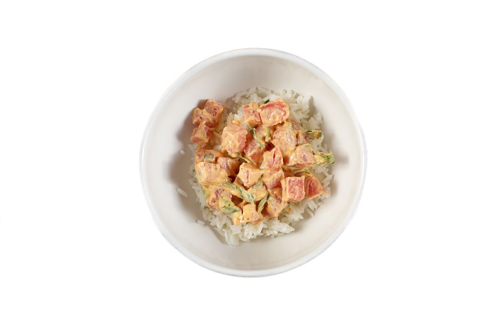 Тунец с острым соусом и рисом от шеф-повара ресторана «Никуда не едем» - фотография № 4