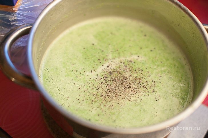 Суп из зеленого горошка с мятой - фотография № 7