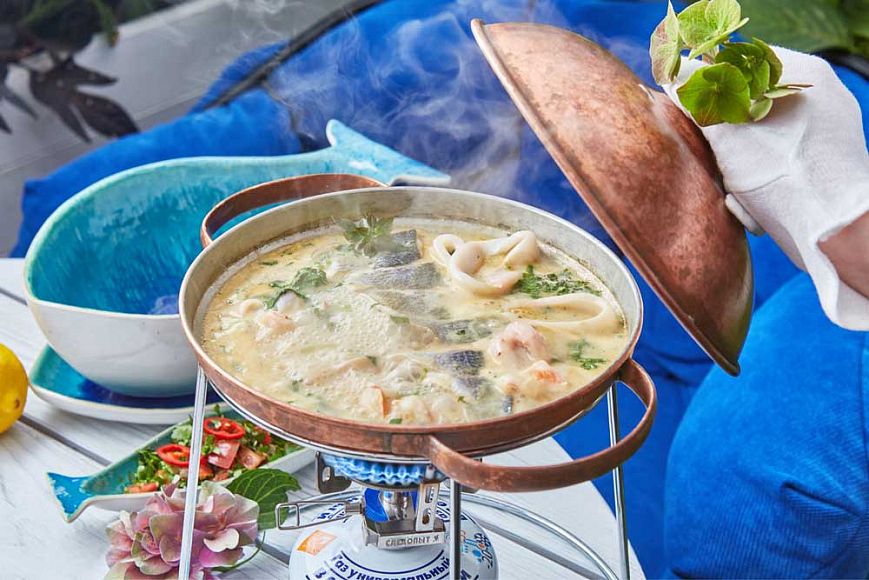 ресторан КрабоLove рецепт супа том ям