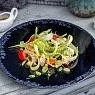 Морепродукты с манго и тайском соусом